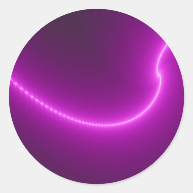 Aufkleber für Elektroschock-Fraktal (Vorderseite)