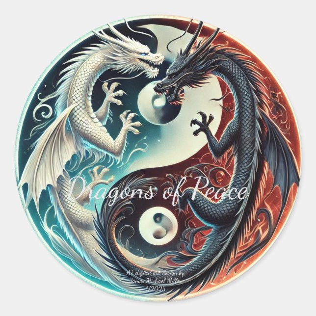 Aufkleber für Entertainer von James Michael Miller (Vorderseite)