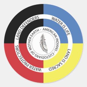 Aufkleber für Erdhüllen (rund)