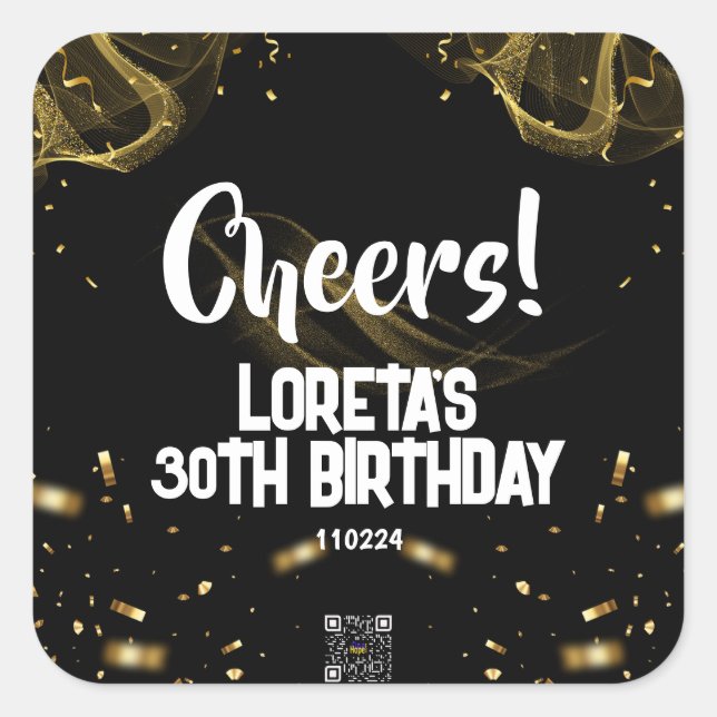 Aufkleber für Erwachsene (Vorderseite)