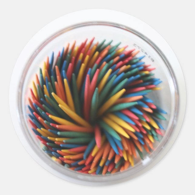 Aufkleber für farbige Zahnpfeifen (Vorderseite)