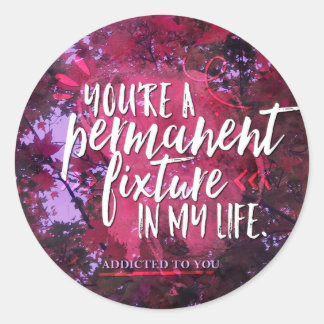 Aufkleber für feste Fixierung