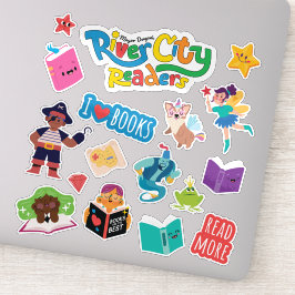 Aufkleber für FlussCity-Lesegeräte