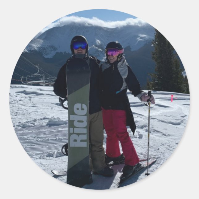 Aufkleber für Foto-Image-Logo hinzufügen (Vorderseite)