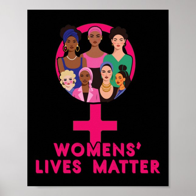 Aufkleber für Frauen Poster (Vorne)