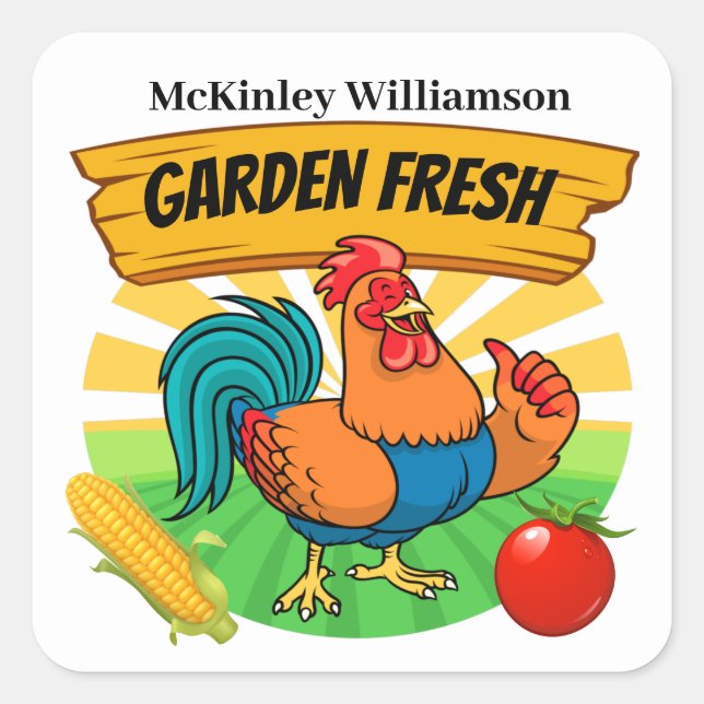 Aufkleber für Frische (Vorderseite)