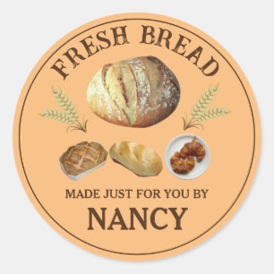 Aufkleber für frisches Brot