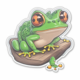 Aufkleber für Frosch-Liebhaber