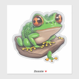 Aufkleber für Frosch-Liebhaber