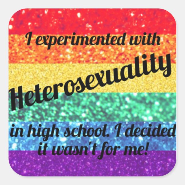 Aufkleber für Gays Pride (Vorderseite)