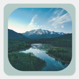 Aufkleber für Gebirgstraum