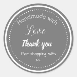 Aufkleber für Graue Grenz-Design