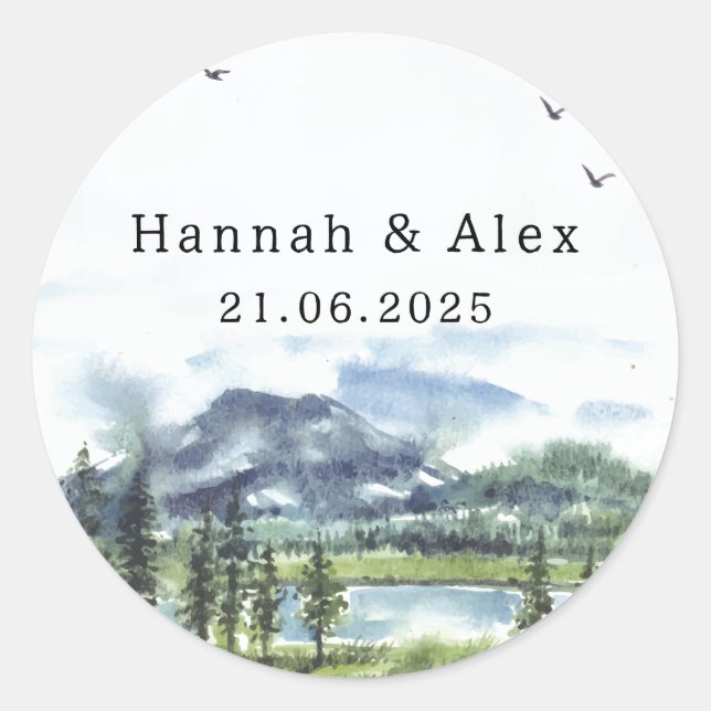 Aufkleber für Großseen (Vorderseite)