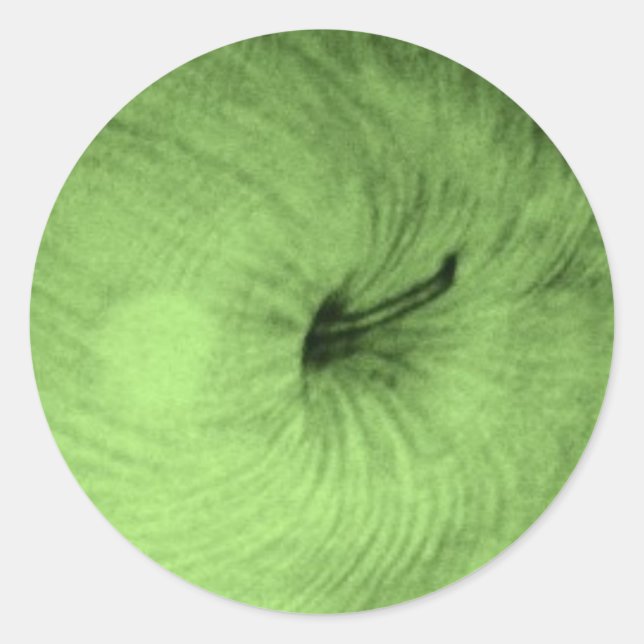 Aufkleber für grüne Äpfel (Vorderseite)