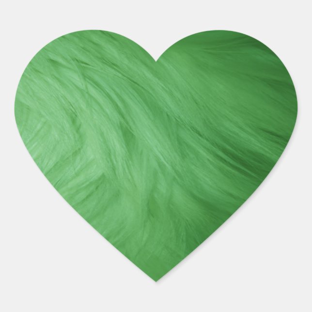 Aufkleber für grüne Fur Printwerbung (Vorderseite)