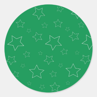 Aufkleber für grüne Sterne
