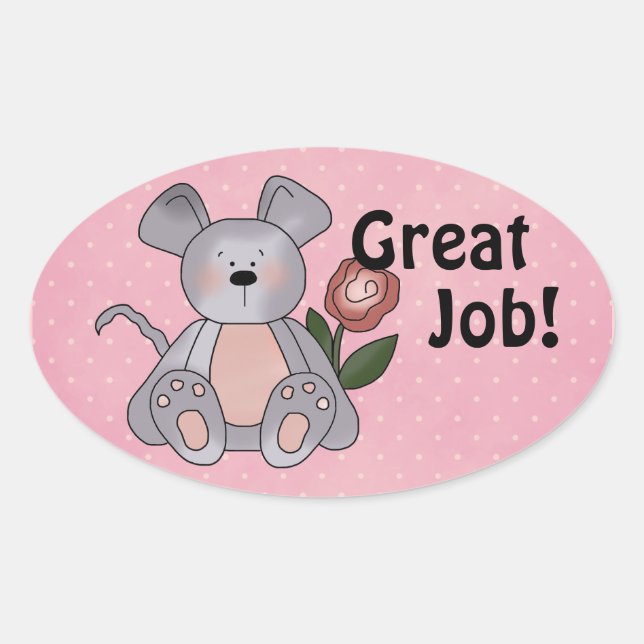 Aufkleber für gute Arbeit (Vorderseite)