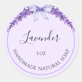 Aufkleber für Handgemachte Seife