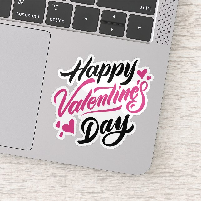 Aufkleber für Happy Valentines (Detail)