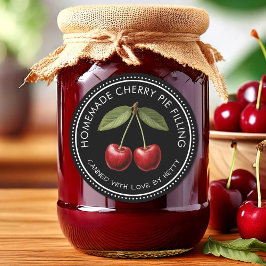 Aufkleber für hausgemachte Rezepte zum Befüllen vo