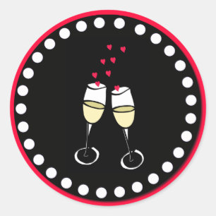 Aufkleber für Hochzeitstiefel