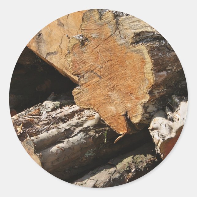 Aufkleber für Holz (Vorderseite)