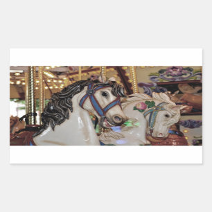 Aufkleber für hübsche Karussellpferde