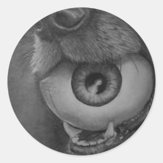 Aufkleber für Hunde und Augen