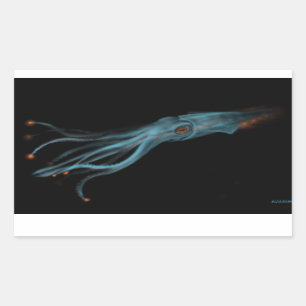 Aufkleber für hypothetische Tintenfisch