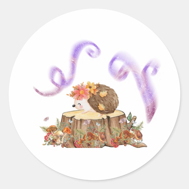 Aufkleber für Igel (Vorderseite)