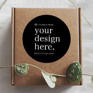 Aufkleber für Ihr Design Upload 3" rund