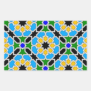 Aufkleber für islamische geometrische Muster