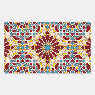 Aufkleber für islamische geometrische Muster