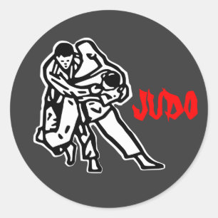Aufkleber für Judo Harai goshi