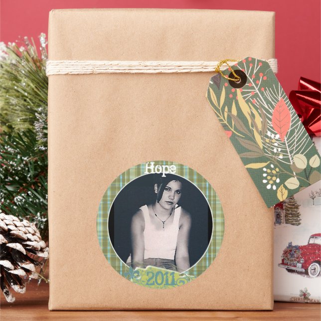 Aufkleber für karierte Abschluss- oder 16 . Geburt (Feiertag)