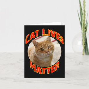 Aufkleber für Katzen1 Karte