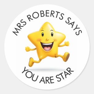 Aufkleber für Kinder für Lehrer