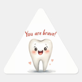 Aufkleber für kleine Zahnarztpatienten