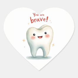 Aufkleber für kleine Zahnarztpatienten