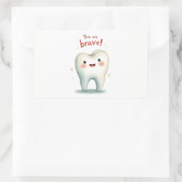 Aufkleber für kleine Zahnarztpatienten