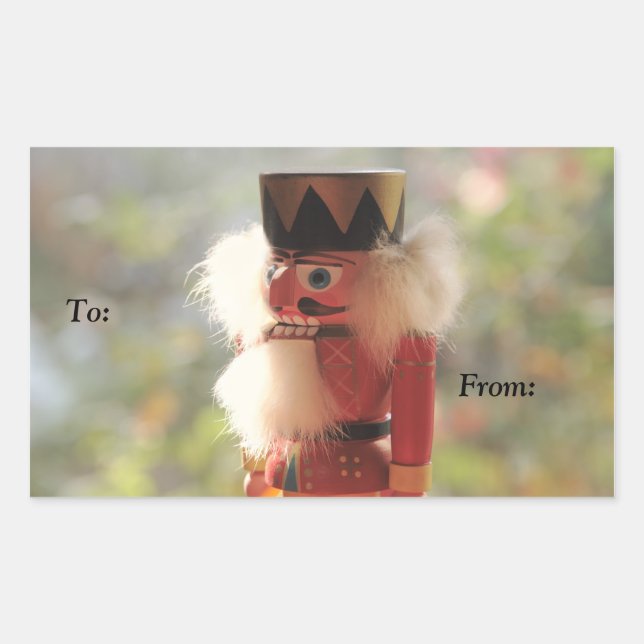 Aufkleber für knackige Nussknacker (Vorderseite)