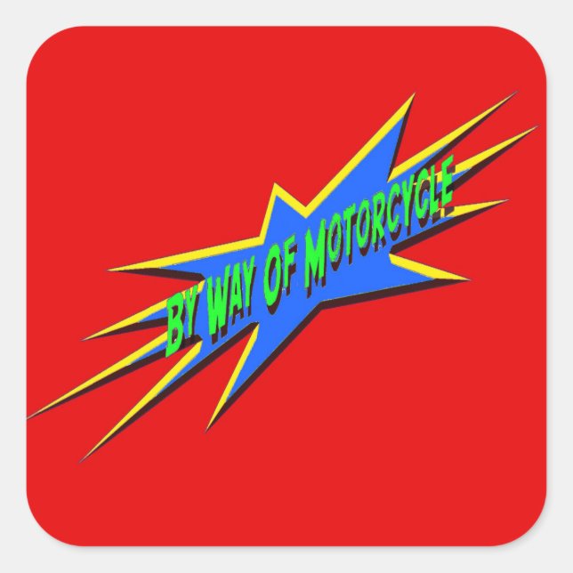 Aufkleber für Krafträder 4 (Vorderseite)