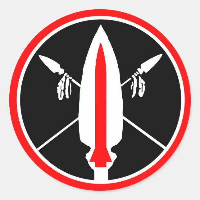 Aufkleber für Lance Missile (Vorderseite)