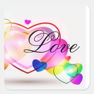 Aufkleber für Liebe- und Herz-Umschlag Aufkleber