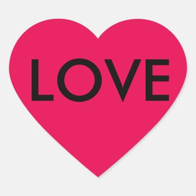 Aufkleber für Lieben (Vorderseite)