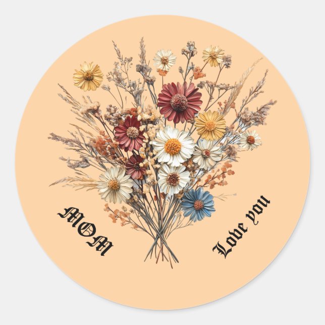 Aufkleber für Mama (Vorderseite)