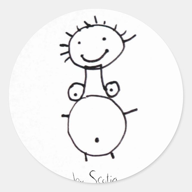 Aufkleber für Mamas (Vorderseite)