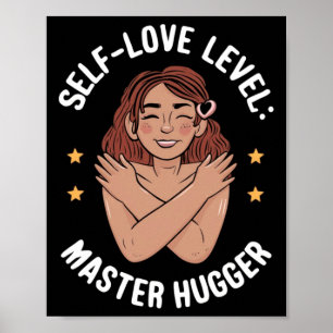 Aufkleber für Master-Hugger auf Selbststufe Poster