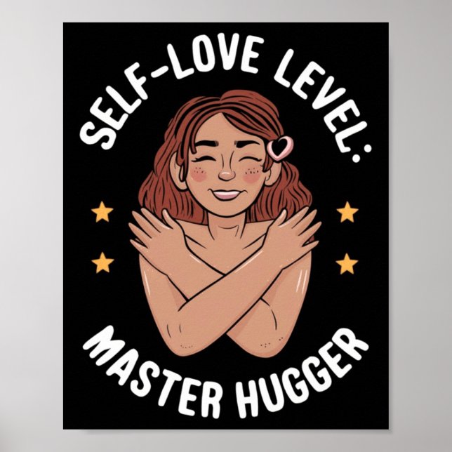 Aufkleber für Master-Hugger auf Selbststufe Poster (Vorne)