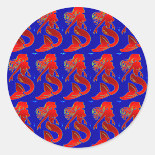 Aufkleber für Meerjungfrauen